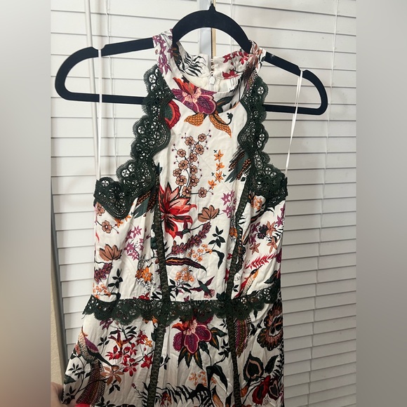 Anthropologie Lace-Trim A-Line Dress, Sz 10 Fits Like a size 8 - Picture 9 of 10